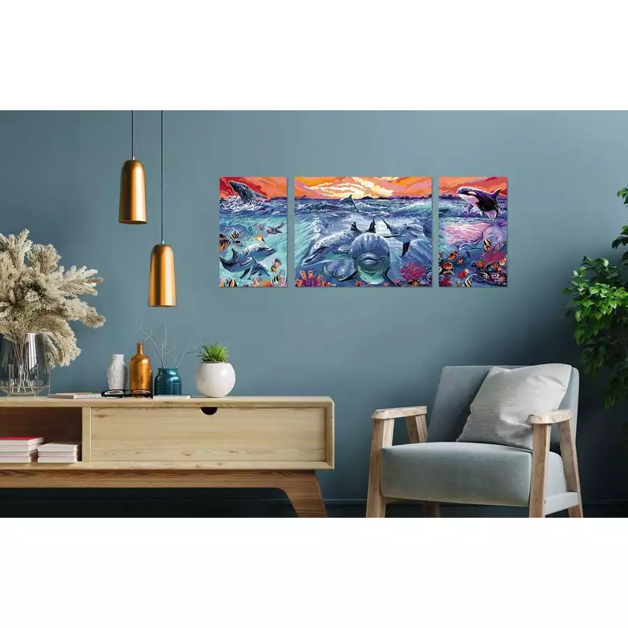 Ravensburger Dolphins at Sunset bunt