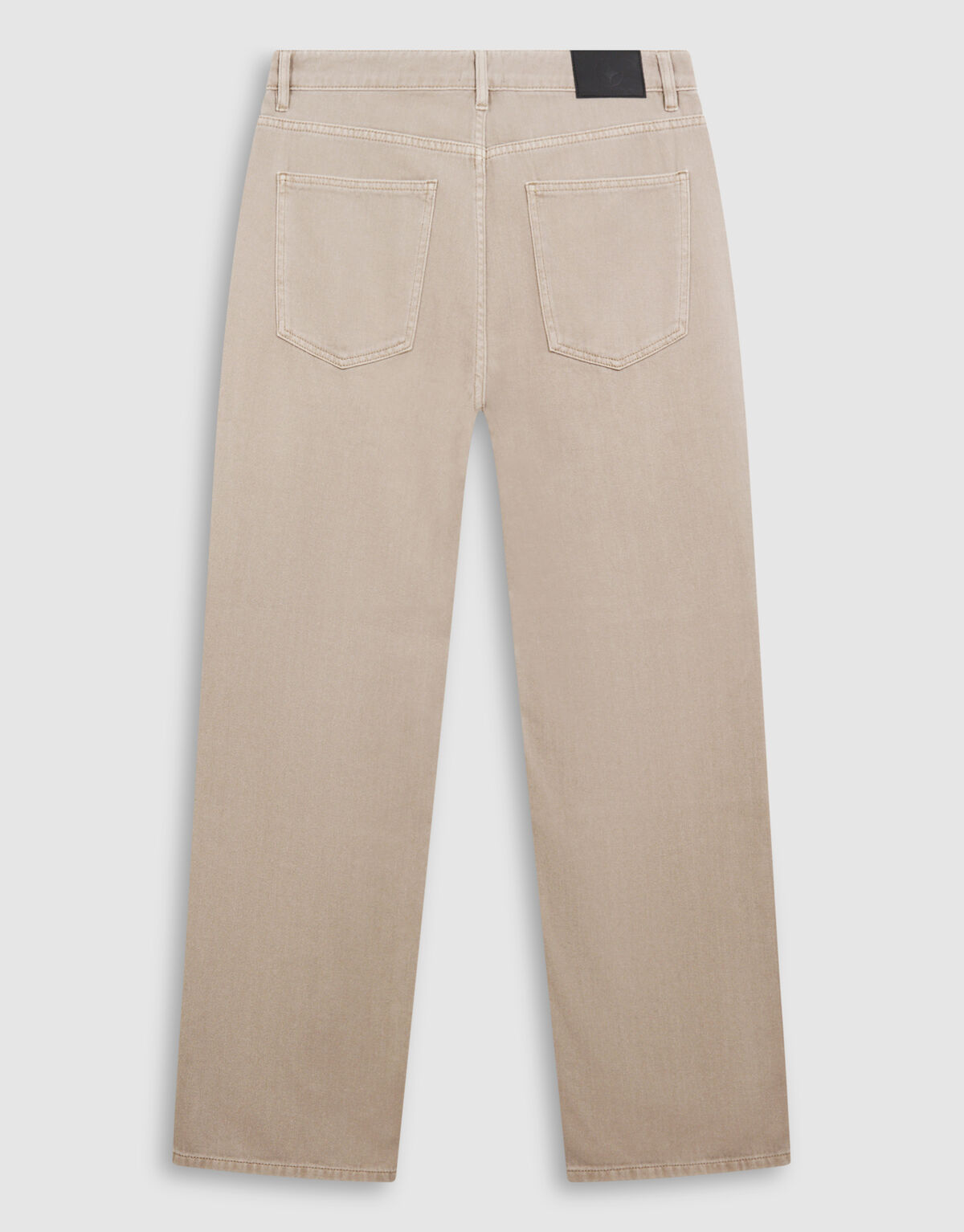 Relaxed Fit Broek Lichtbruin