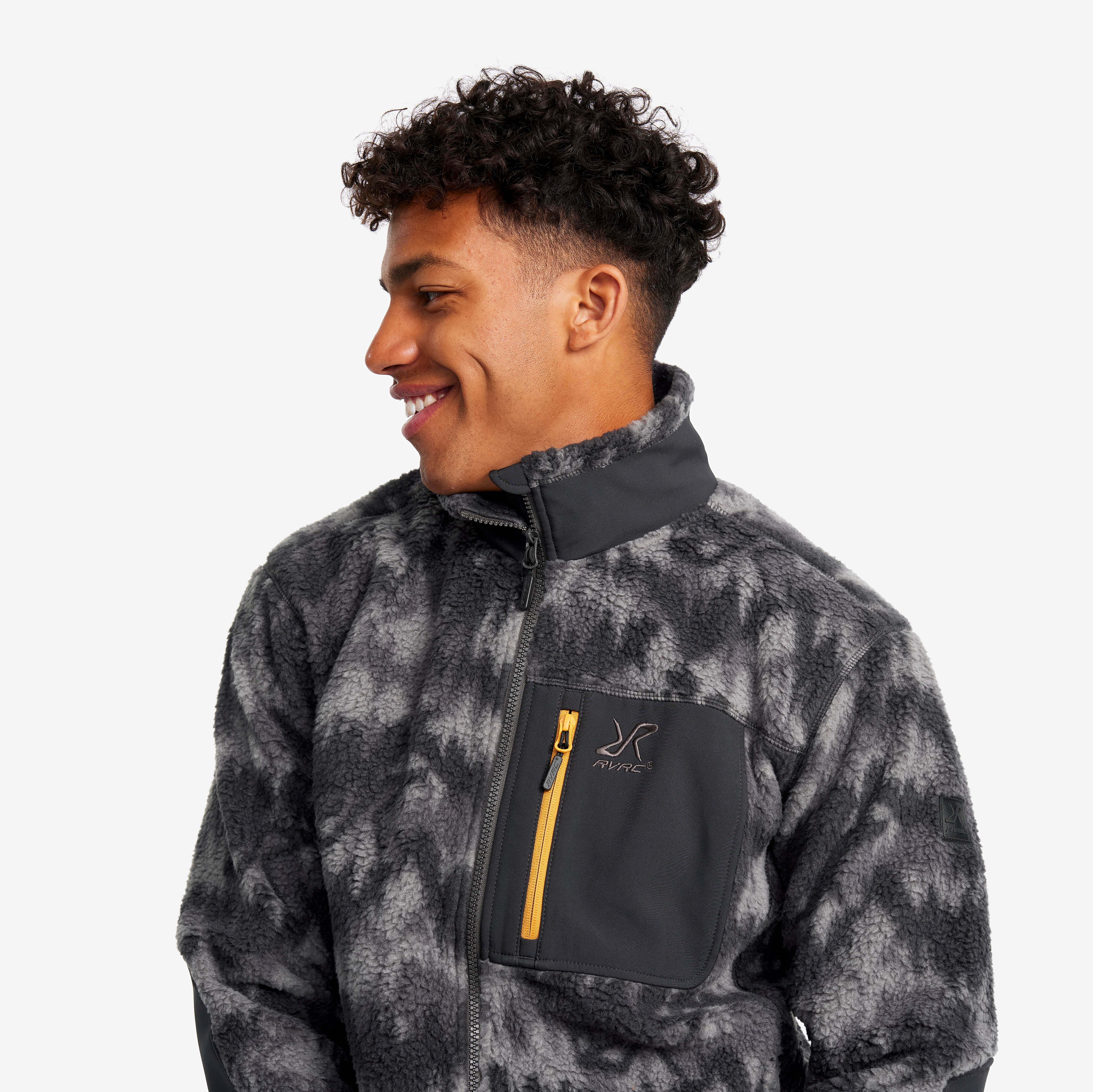 High Pile Fleece Herre Anthracite