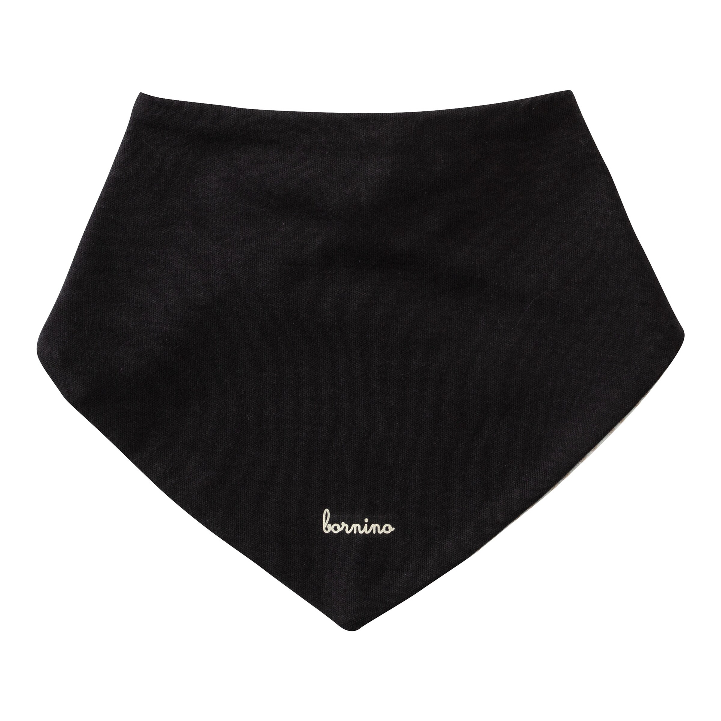 Bornino - Lieblinge 3er-Pack Wende-Dreieckstücher beige/braun/schwarz