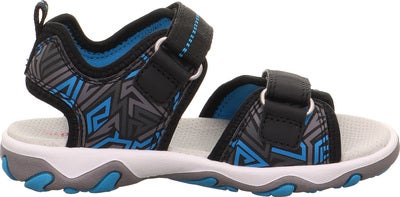 Superfit Mike 3.0 Sandaler, Svart/Turkis