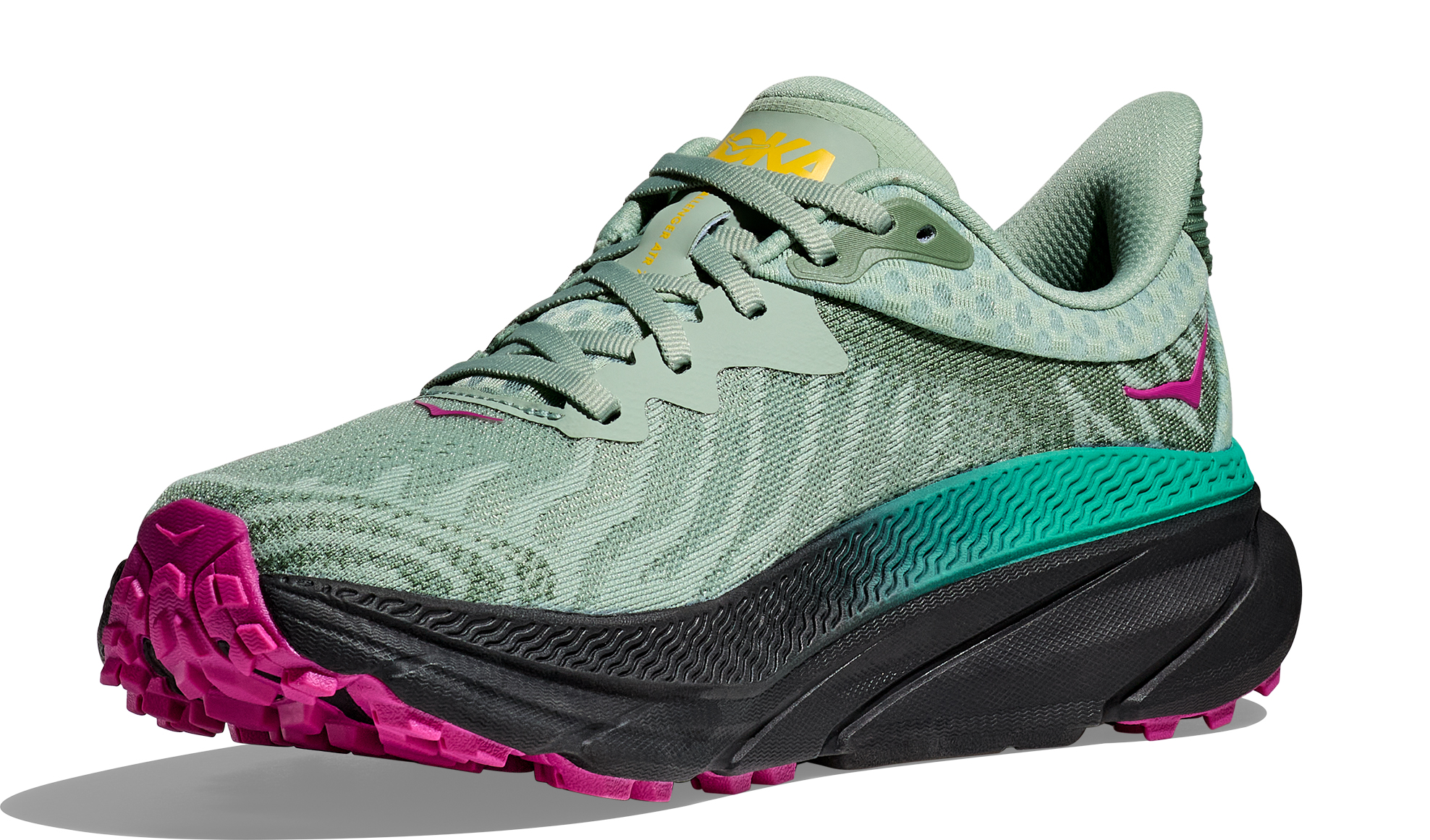 Challenger 7 Dame ACK/Aloe Vera/Black