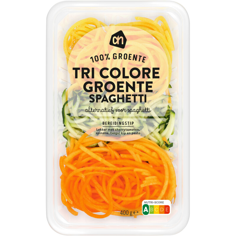 AH Tri colore groente spaghetti