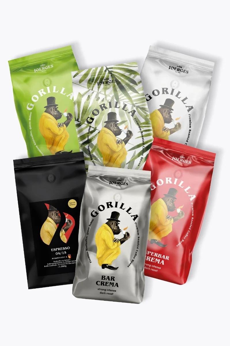 Gorilla Kaffee Probierpaket 6kg