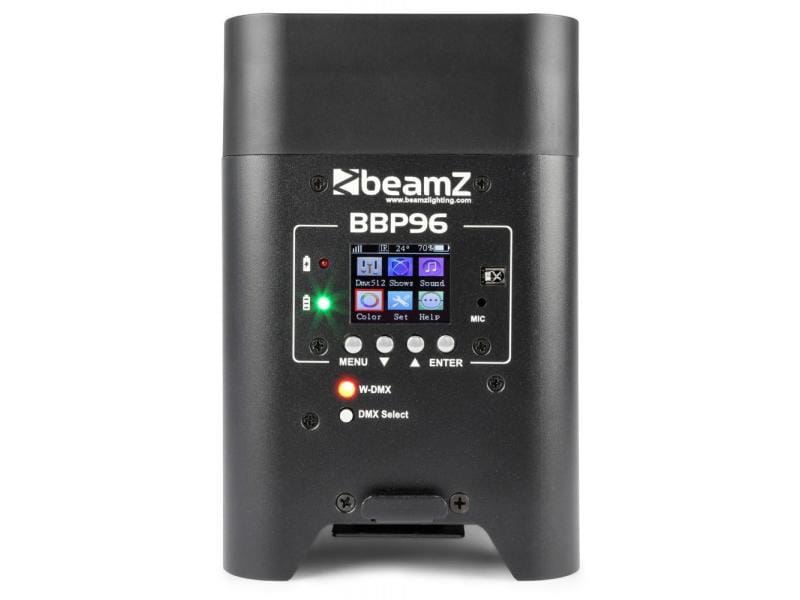 BeamZ Bodenstrahler BBP96 Uplight Par LED-Bodenstrahler mit integriertem Akku