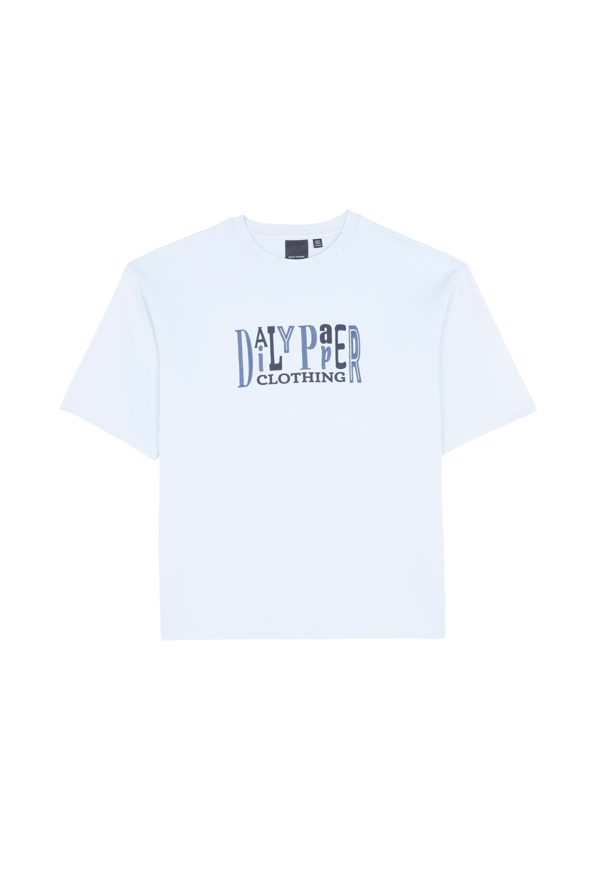 Daily Paper T-shirt  united type boxy ss t-shirt Bleu