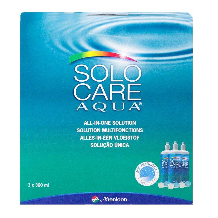 Solocare Aqua 3x360ml