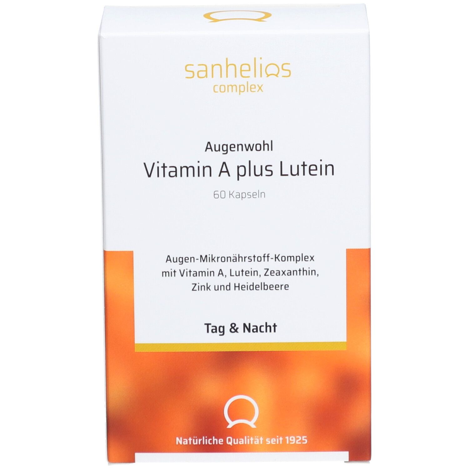 Sanhelios Augenwohl Vitamin A plus Lutein