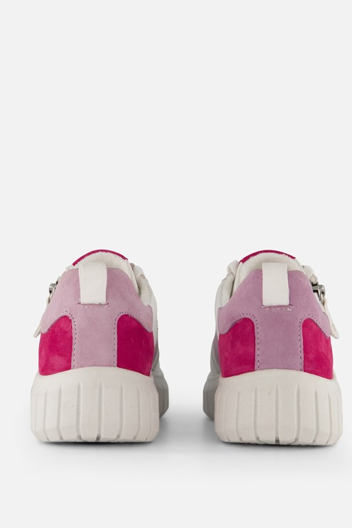 Tamaris Comfort Sneakers wit Leer