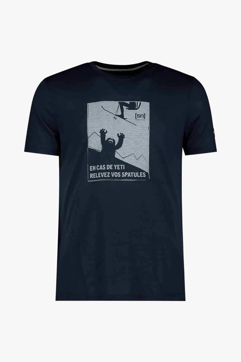 super.natural Yeti Herren T-Shirt