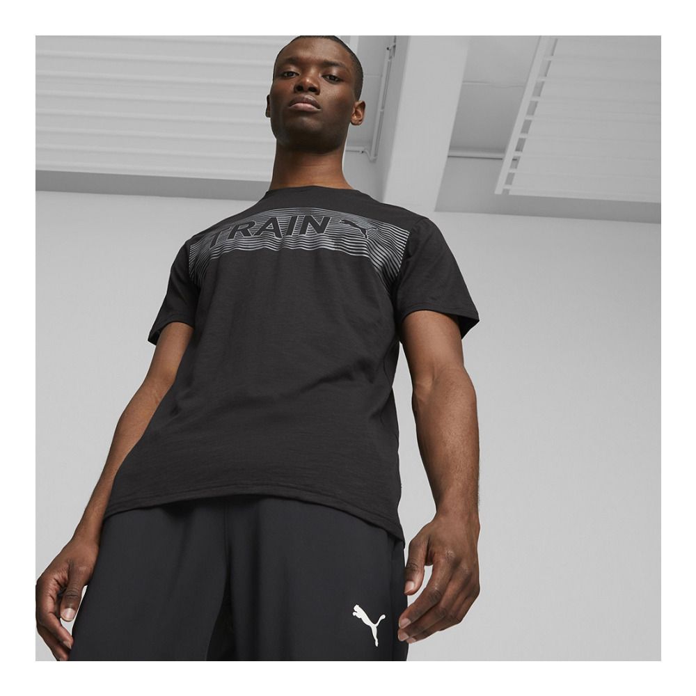 Puma GRAPHIC CONCEPT - Maillot Homme puma black