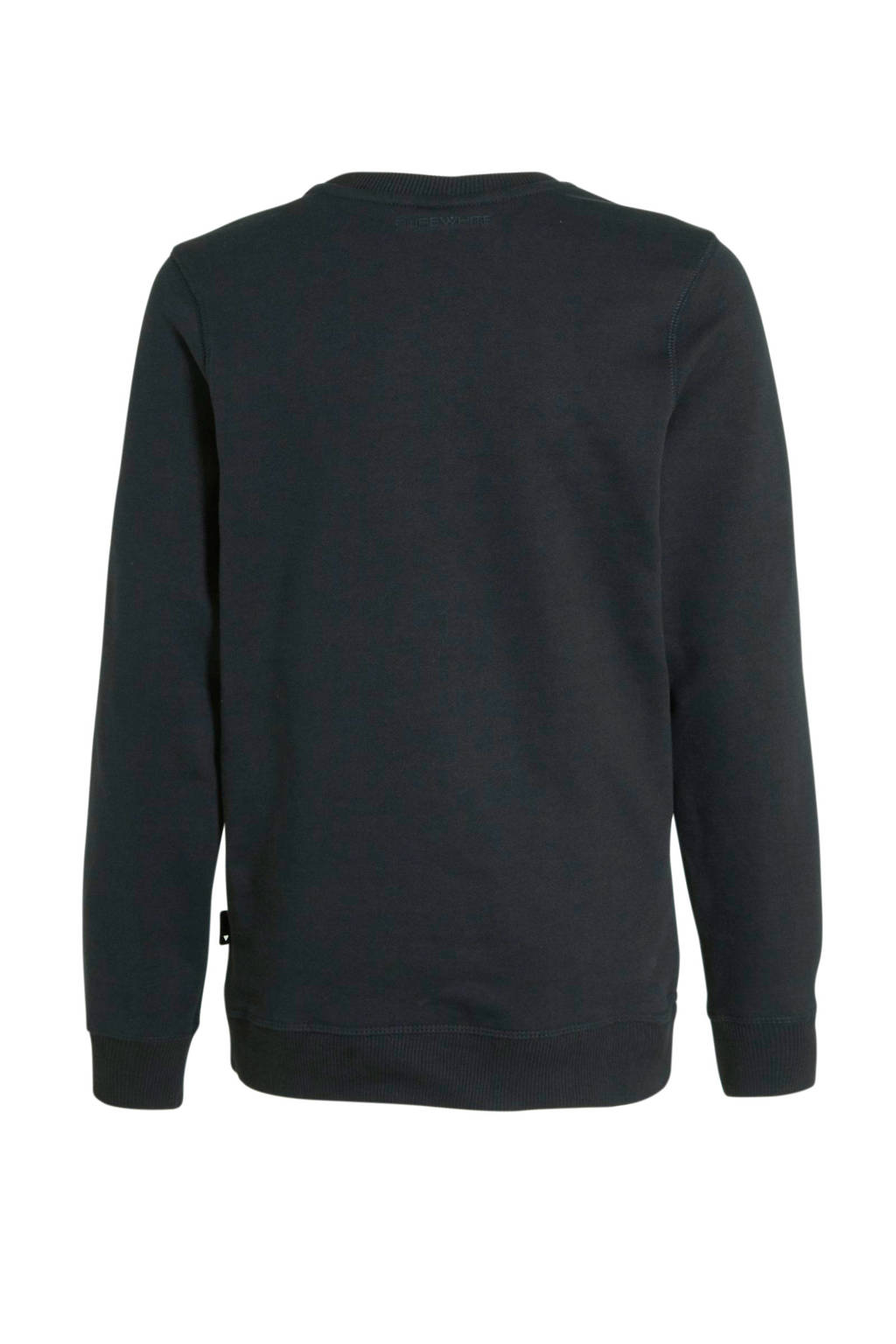 Ballin unisex sweater met logo zwart/wit