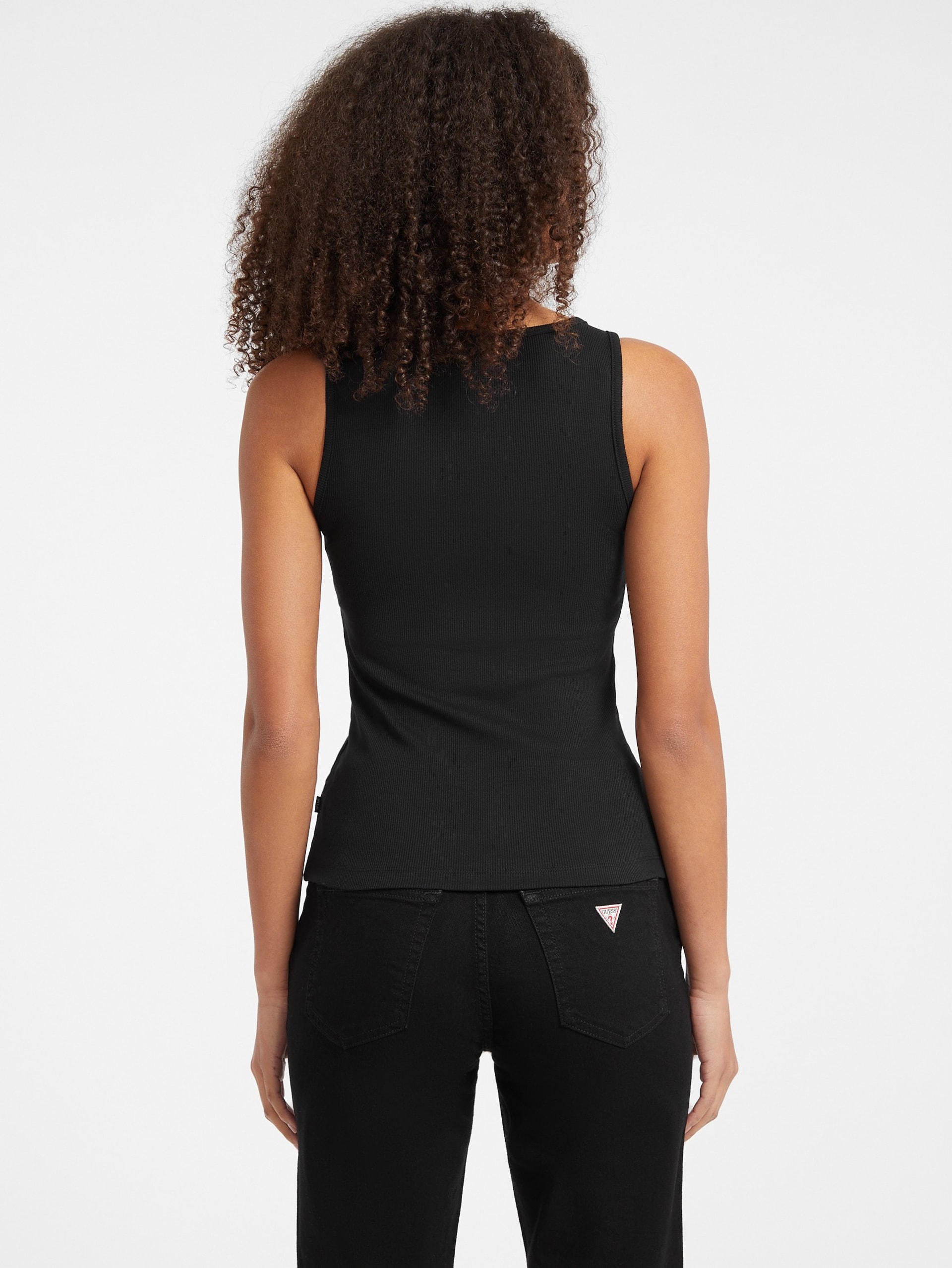 Regata Slim com Logo Bordado