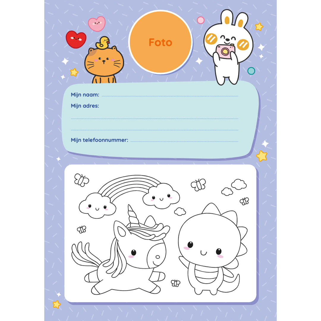 Uitgeverij deltas kawaii vriendenboek