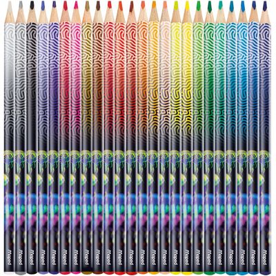 Maped Deepsea Paradise - 24 Crayons de couleur bois - pochette carton