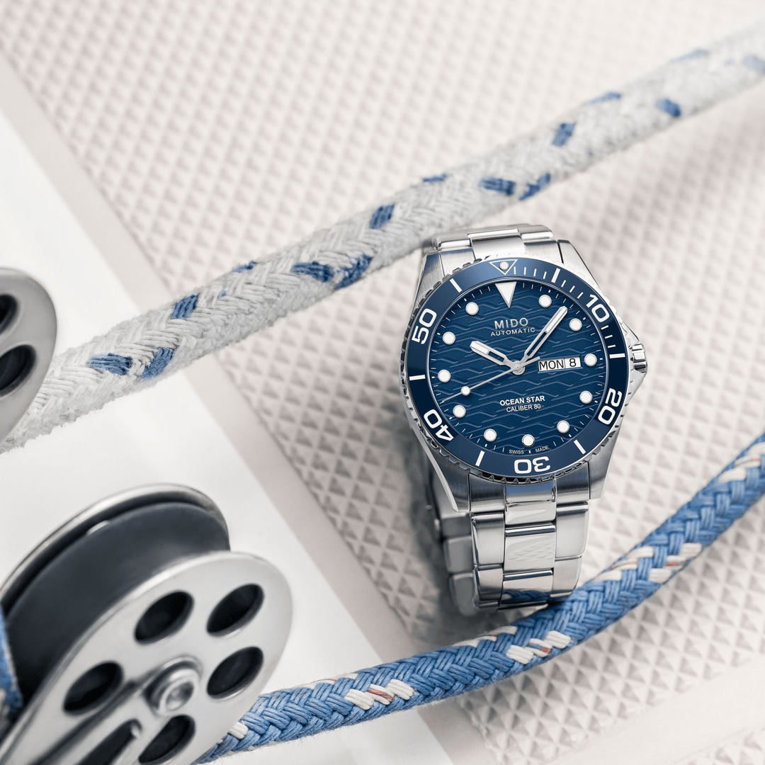 Mido Ocean Star 200C Automatik Blau