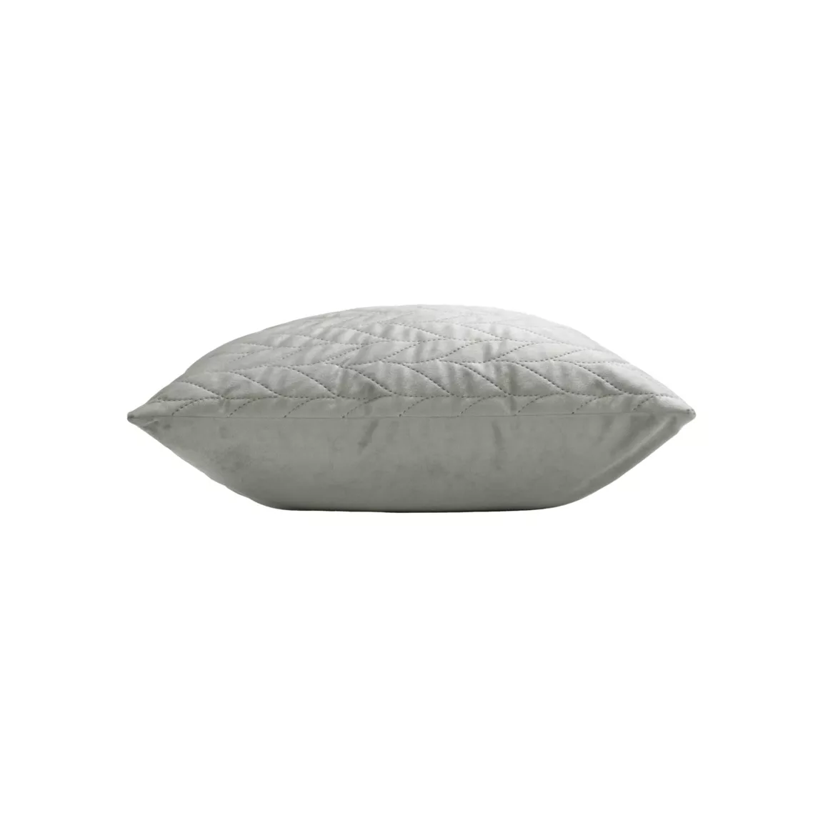 Housse de coussin carrée velours (40 x 40 cm) Daisy Grise