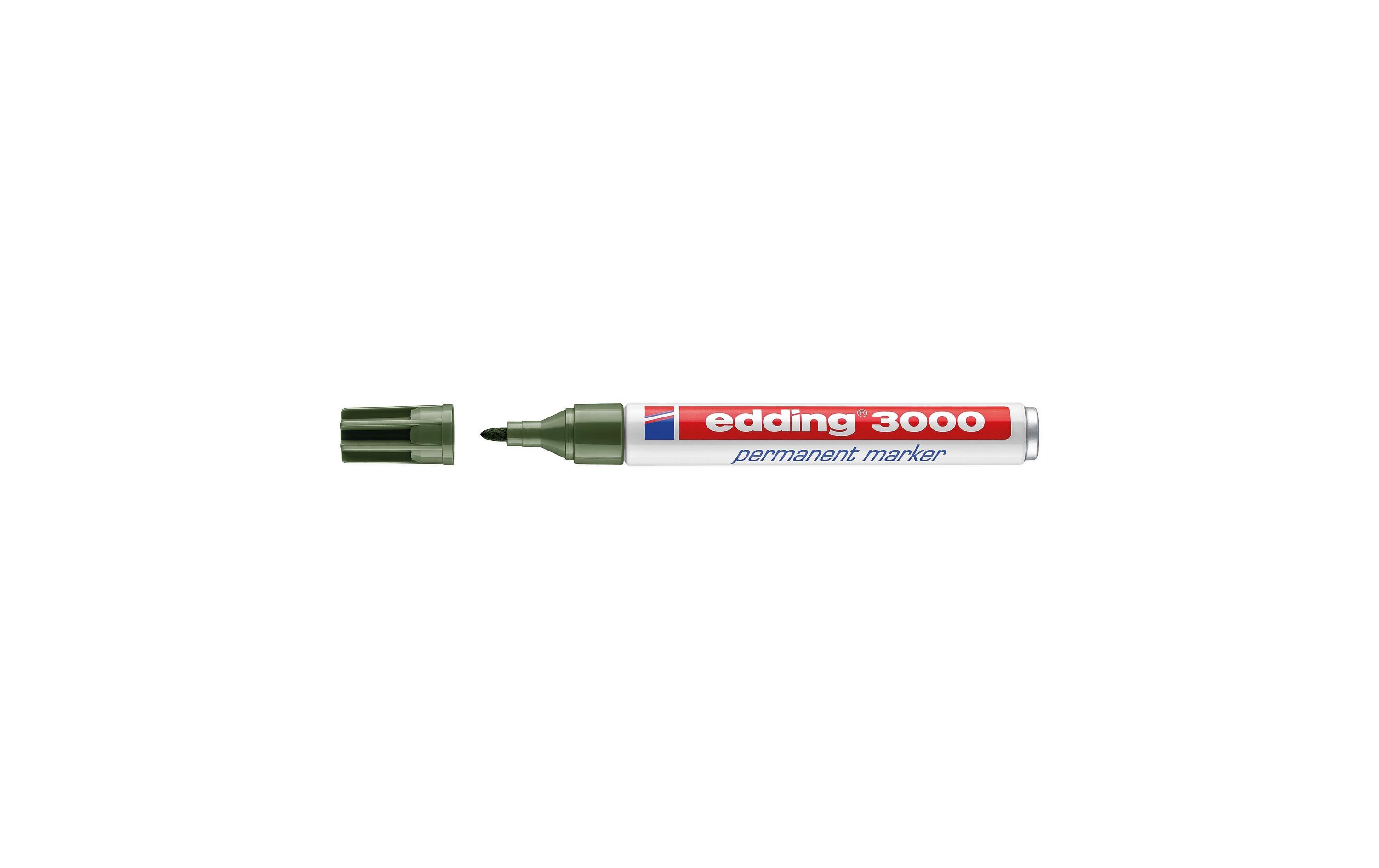 Permanent-Marker 3000 OlivgrünPermanentmarker zum Markieren und Beschriften