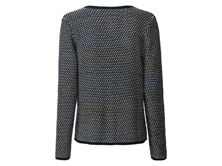 Gebreide cardigan voor dames, met katoen en polyacryl
