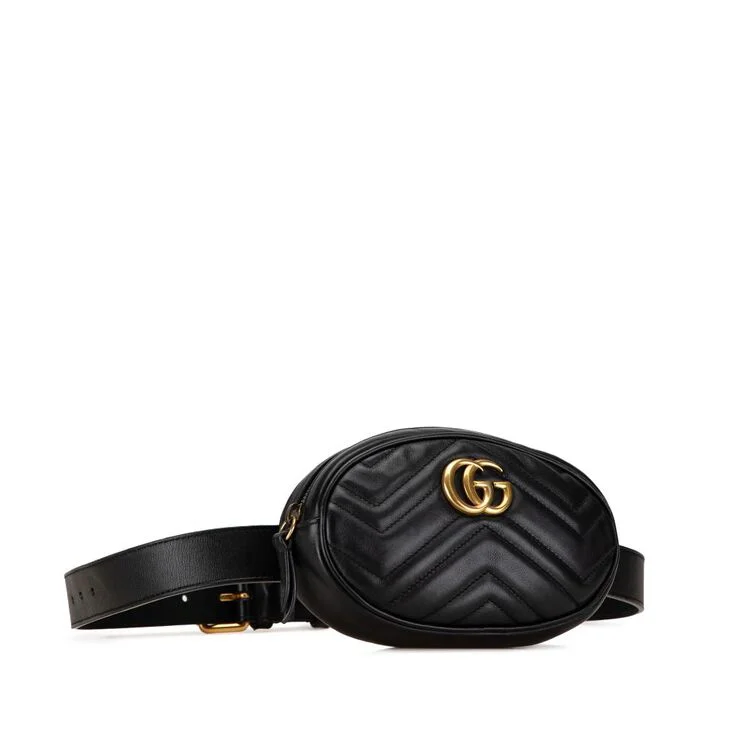 Gucci Vintage Gucci Marmont Black