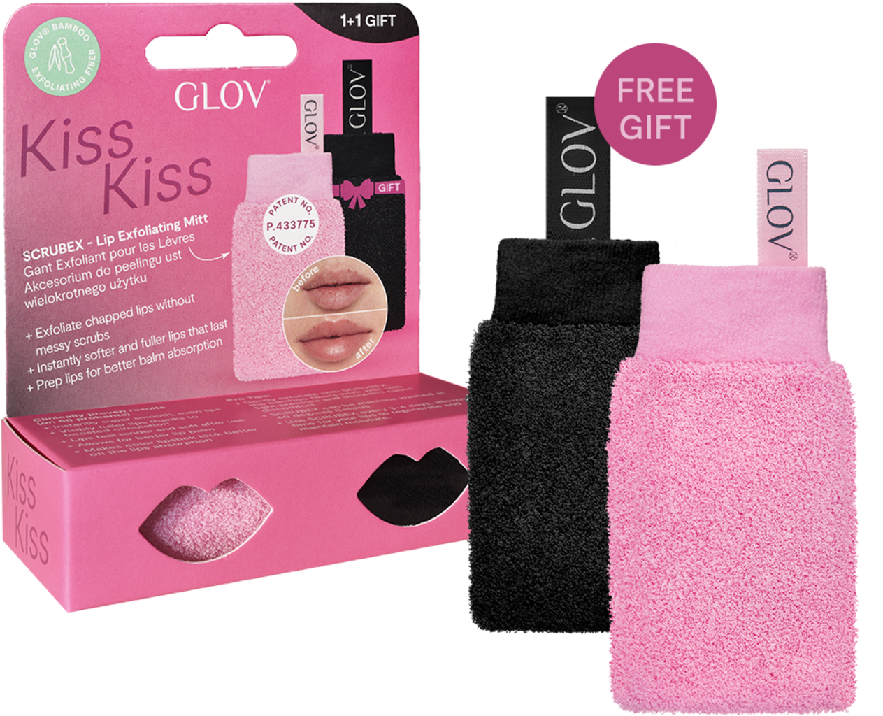 GLOV  Kiss Kiss Set