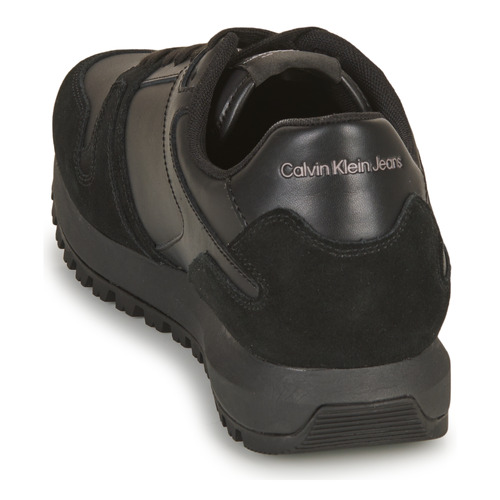 Calvin Klein Jeans - TOOTHY RUN LACEUP LOW LTH MIX Negro