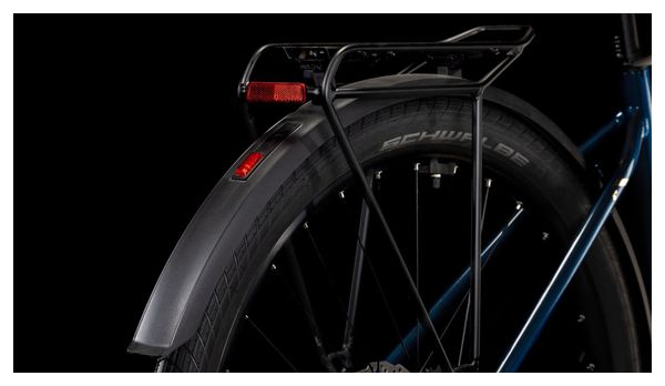 VTC Électrique Cube Touring Hybrid One 500 Shimano Cues 9V 500 Wh 700 mm Bleu Deep Sea 2025