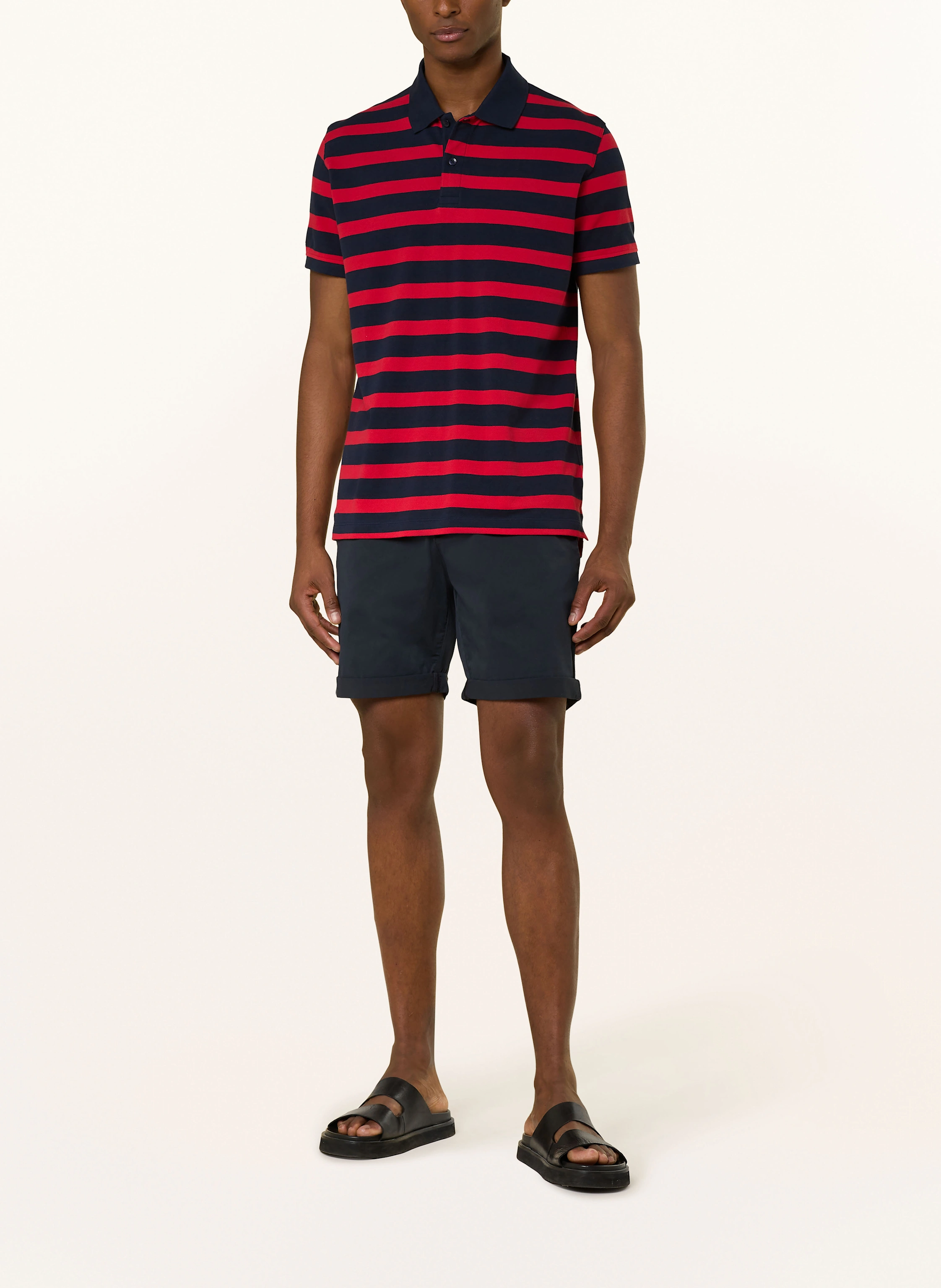 STROKESMAN'S Piqué-Poloshirt