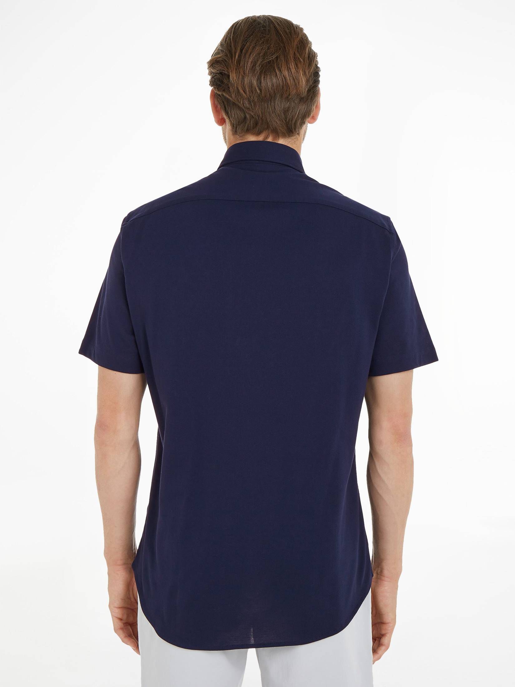 Tommy Hilfiger| Herren Hemd Slim Fit Kurzarm