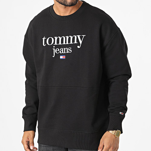 Sweat Crewneck Regular Modern Corp Logo 5029 Noir