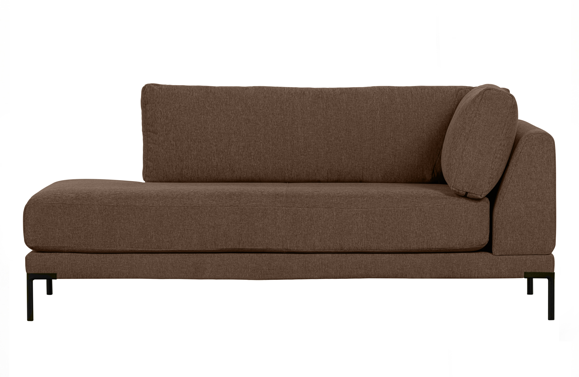 Lounge element Couple links Couple Lounge Element Links - Chocolade Bruin