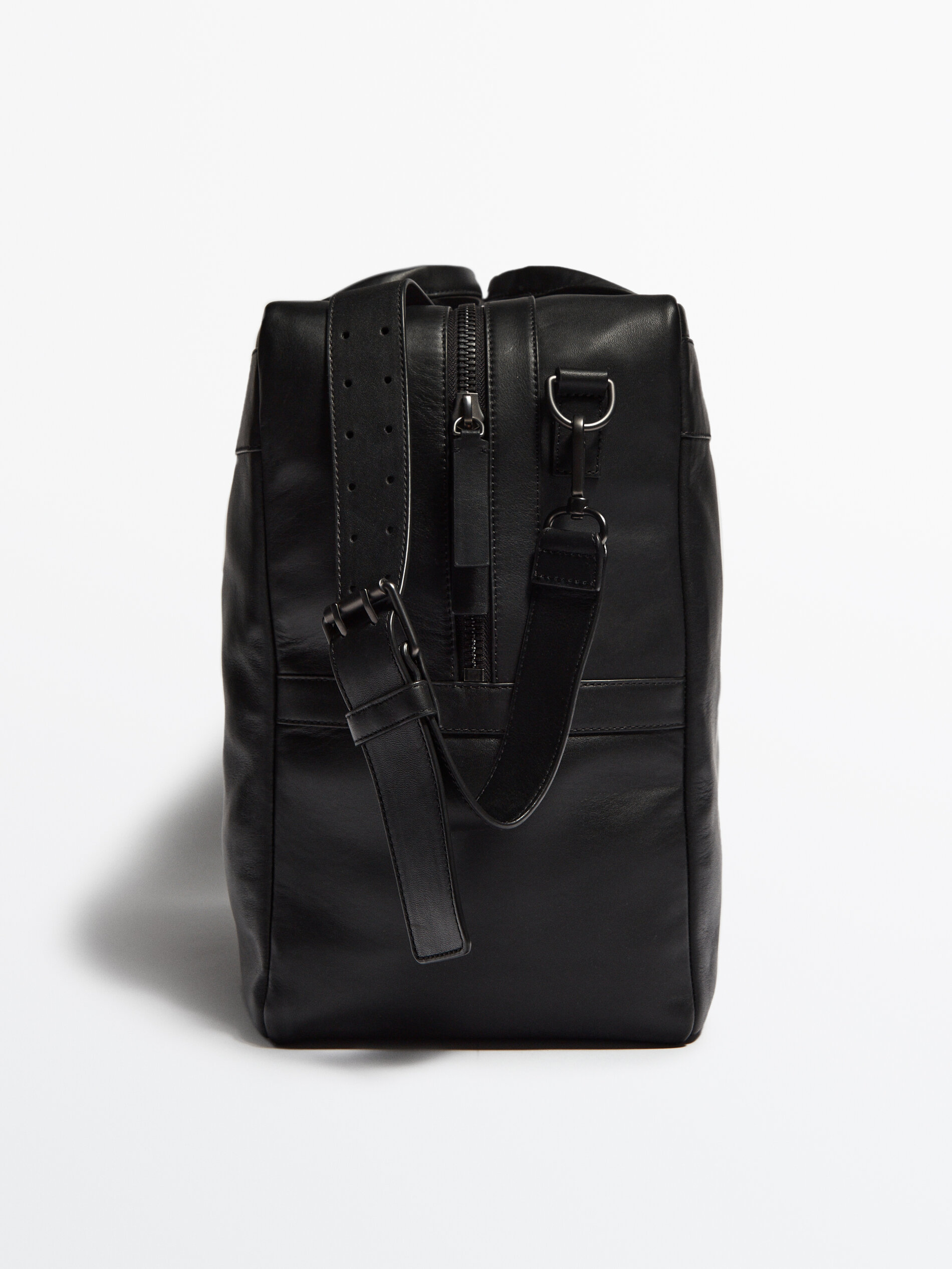 Bolso fim de semana piel -Studio - NEGRO