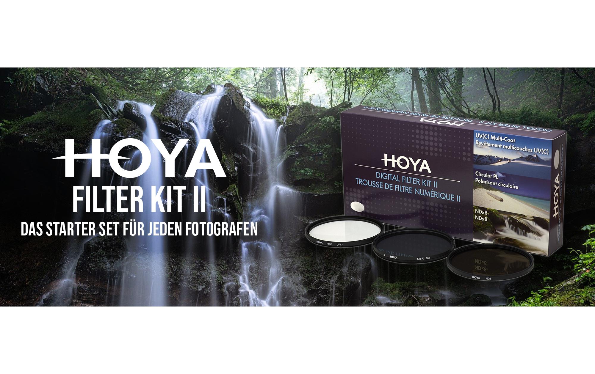 Set Digital Filter Kit II (UV, CIR-PL & ND8) – 37 mm3 Hauptfilter in einem Paket