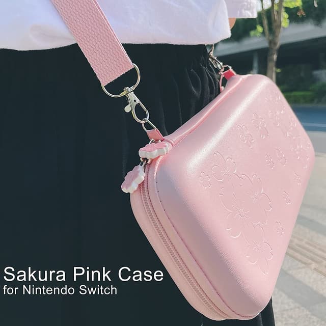 Etui og tilbehør til Nintendo Switch Pink 10 stk