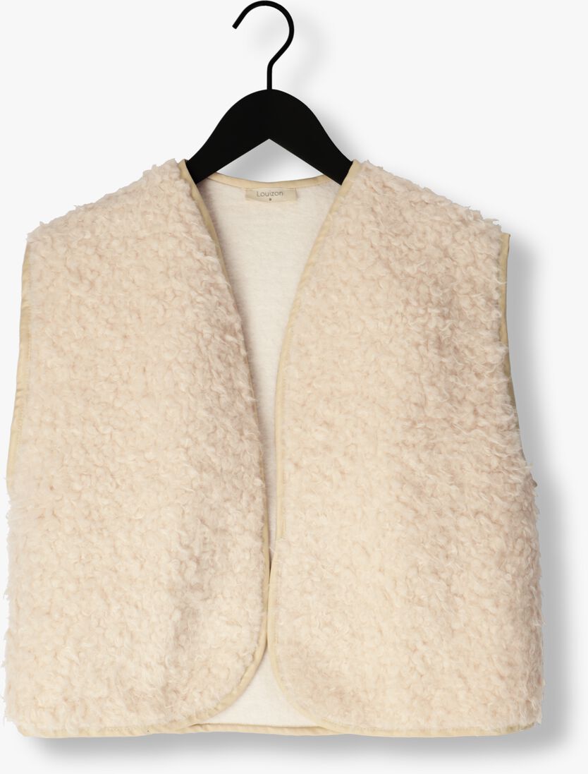 LOUIZON ecru louizon gilet bambo