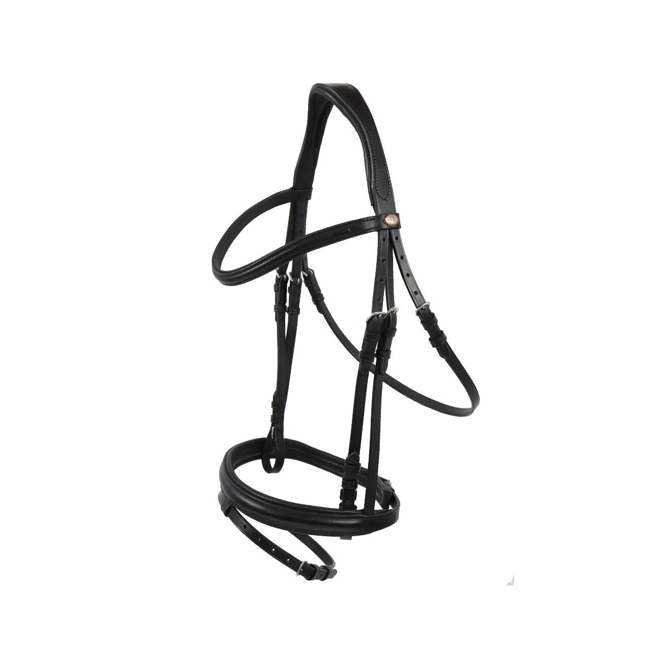 Hans Melzer Horse Equipment Hans Melzer Trense Bad Harzburg schwarz/silber