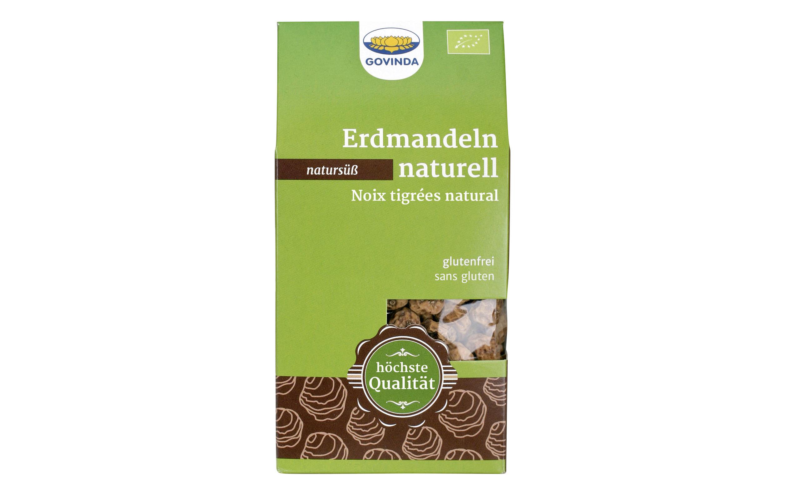 Bio Erdmandeln naturell, ganz 250 gNaturbelassener Genuss