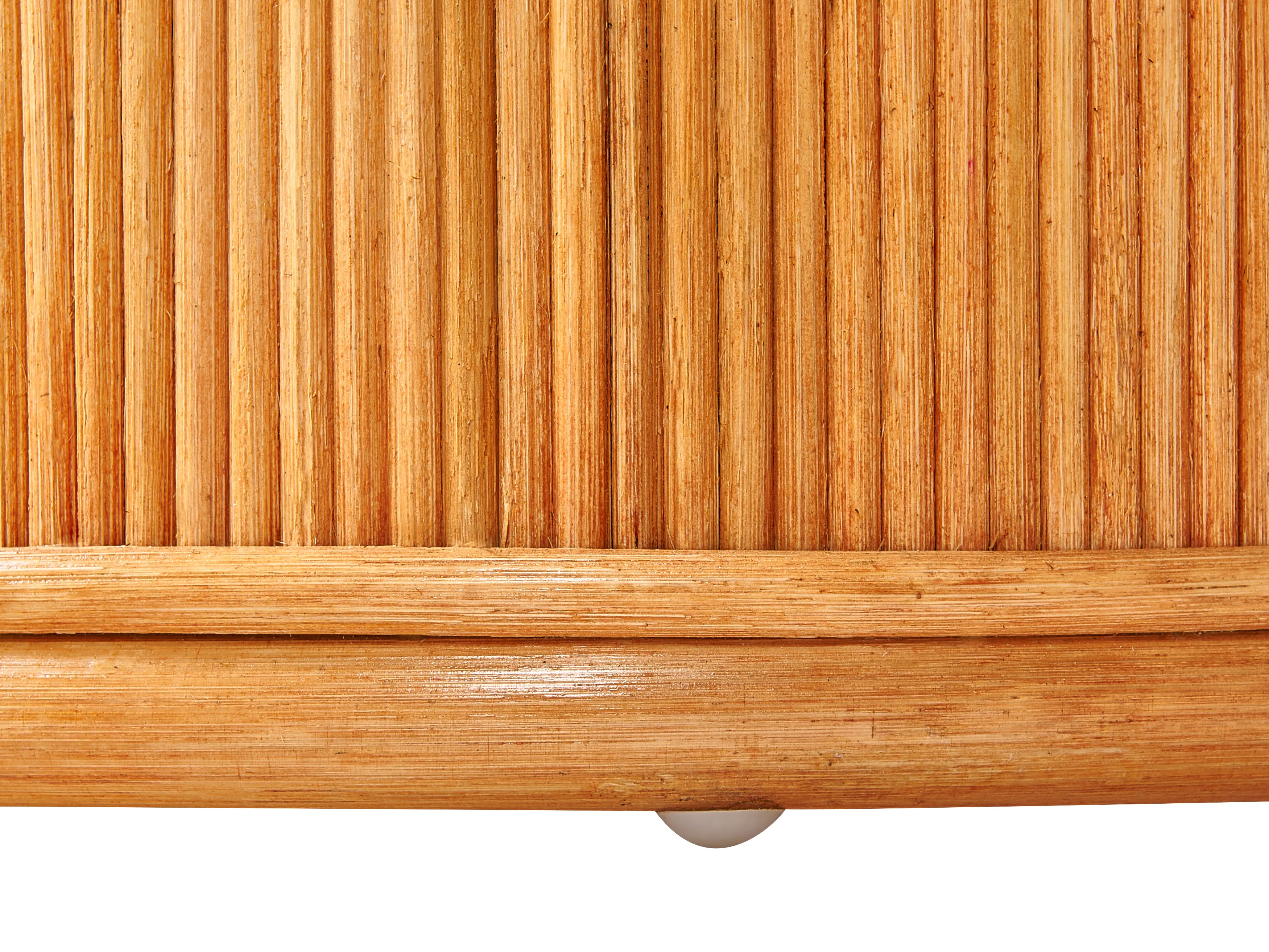 Tuin salontafel AIROLE 150 cm 70 cm Rotan Bruin