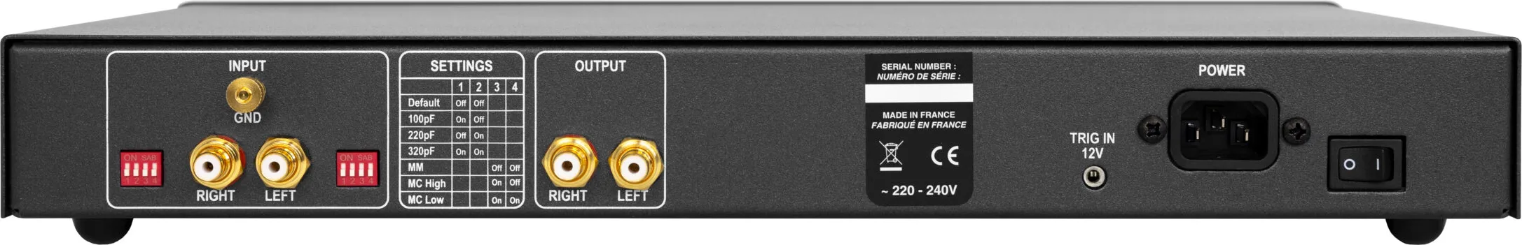 Atoll PH200 Noir Préamplis phono