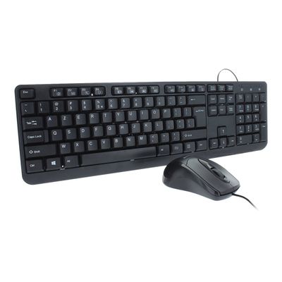 Mobility Lab GAMA COMBO - Ensemble clavier et souris filaire - noir