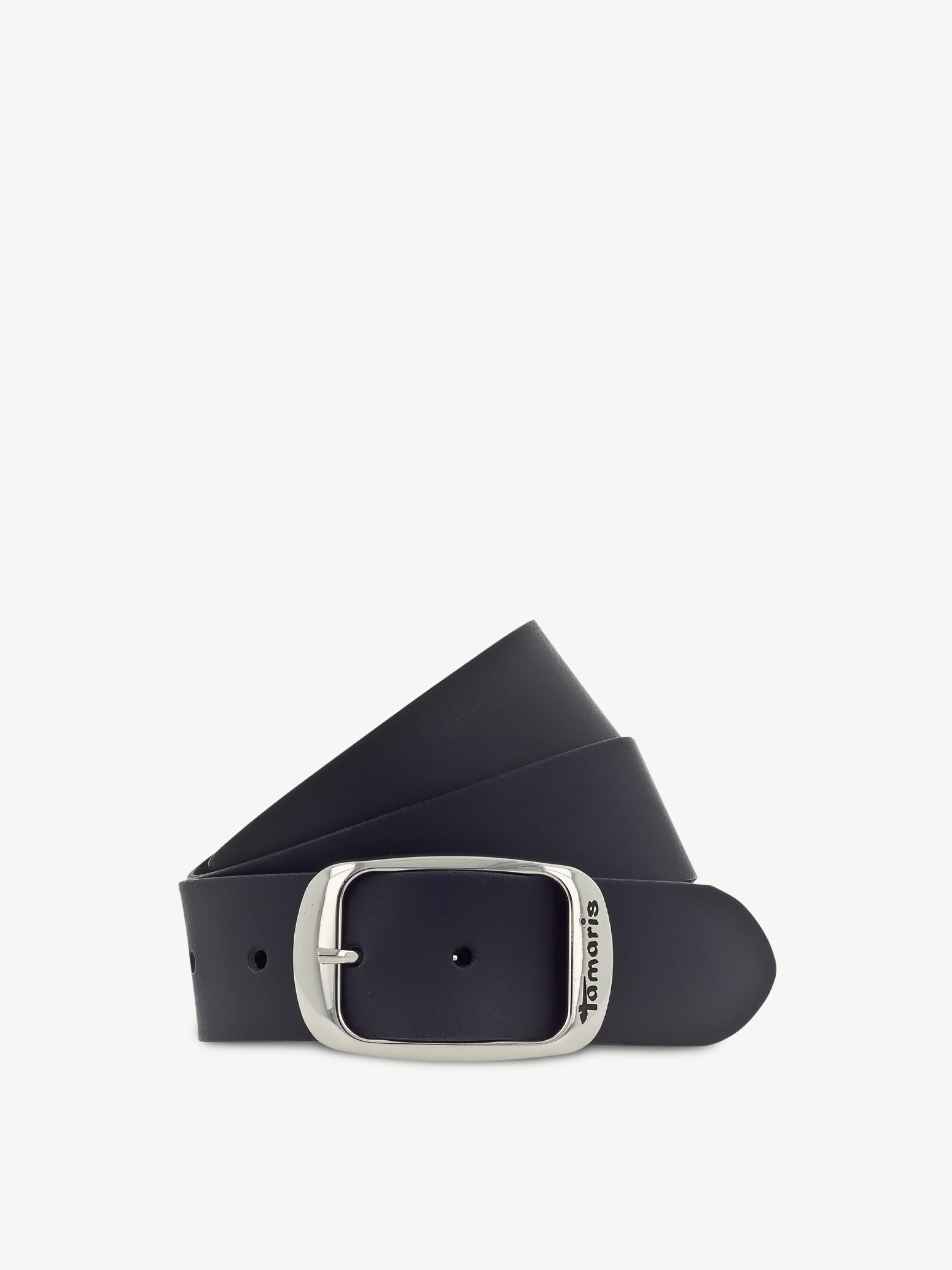 Leren Riem - blauw