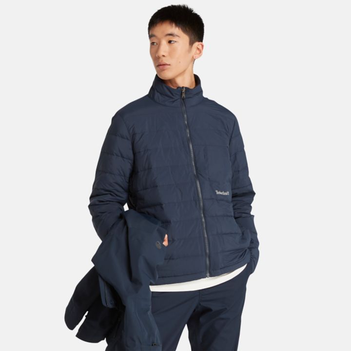 Jaqueta impermeável 3 em 1 Super Benton para homens na cor azul marinho