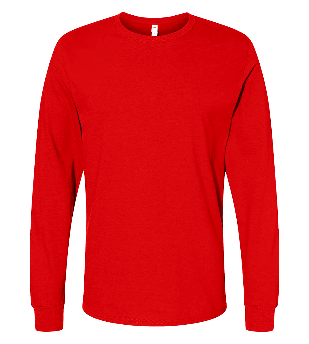 Fruit of the Loom SC4 - Sweat Homme Manches Longues Coton