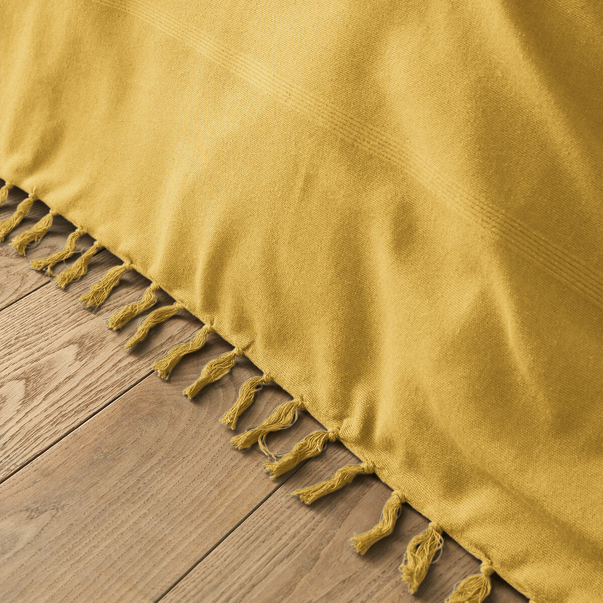 LA REDOUTE INTERIEURS<br>Colcha de algodão com franjas, Nedo
