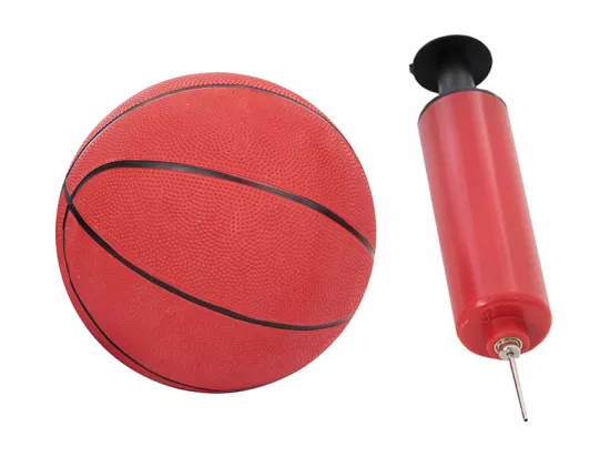 Balançoire pour enfants avec structure en métal en plastique panier de basket panier de basket toboggan panier de basket pour enfants de 3 à 8 ans jaune