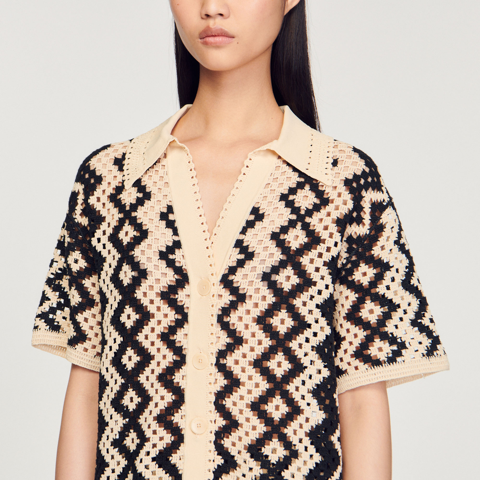 Top en crochet