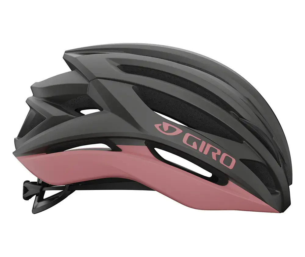 Giro Syntax MIPS Race Fietshelm Grijs/Roze