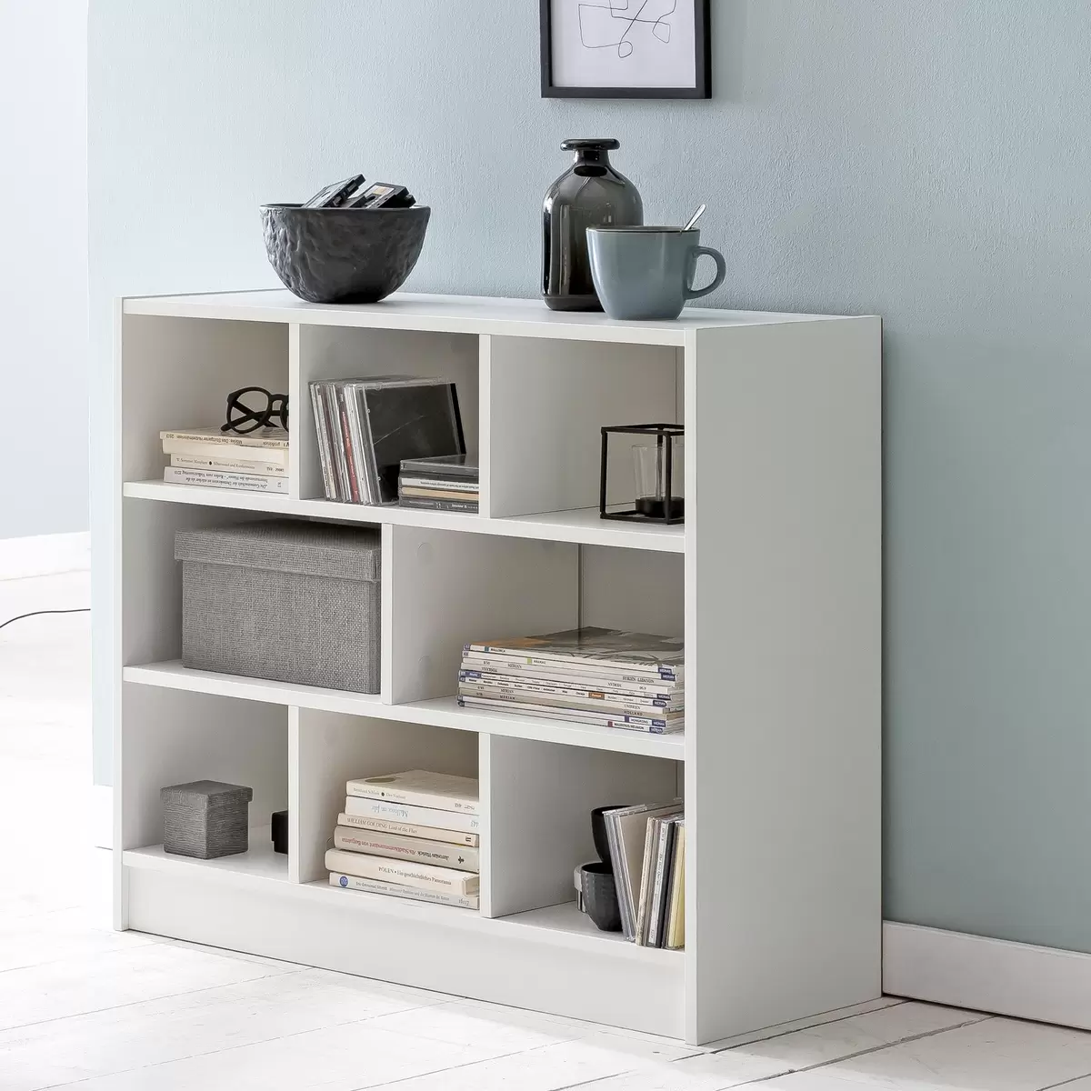 Bücherregal Rosal weiss