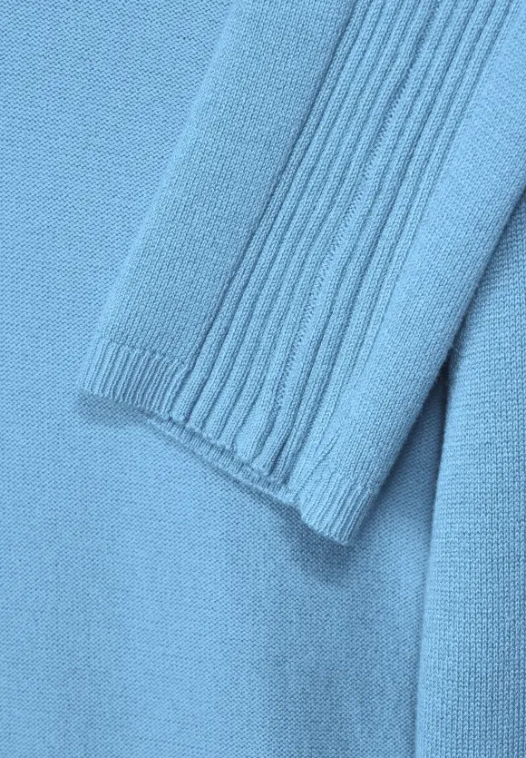Langer Cardigan - gentle blue