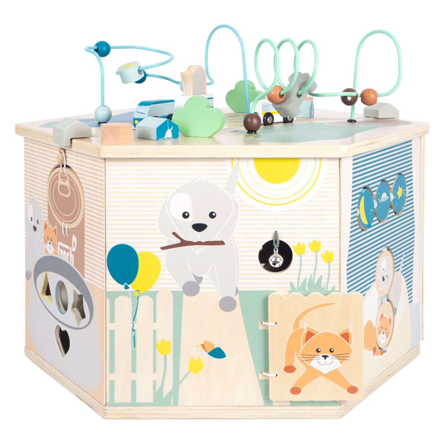 Small Foot-XXL Activiteitenkubus Dieren